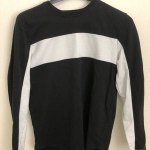 Black and White Forever 21 Sweater